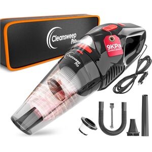 Portable Car🚗Vacuum Cleaner w Powerful 9000Pa Suction